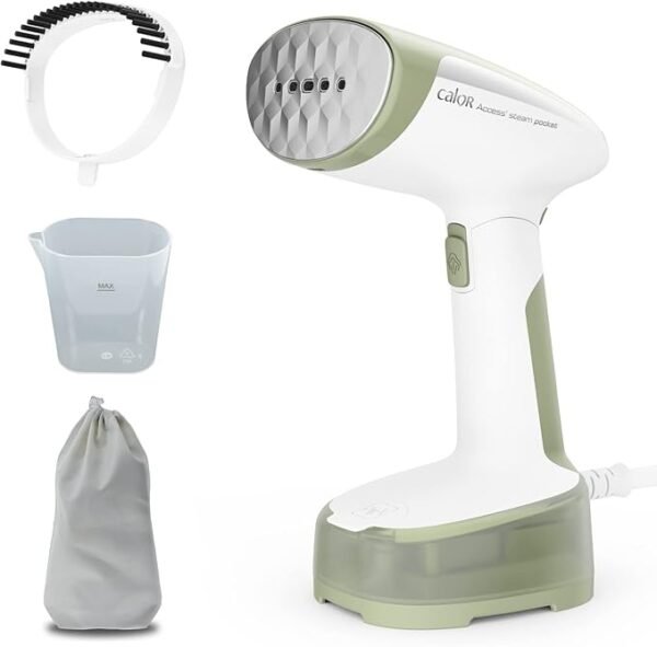 Défroisseur calor Access Steam Pocket , 1300 W, Débit vapeur 20 g/min, Temps de chauffe 15 secondes, Design ultra-compact, Vert DT3053C0