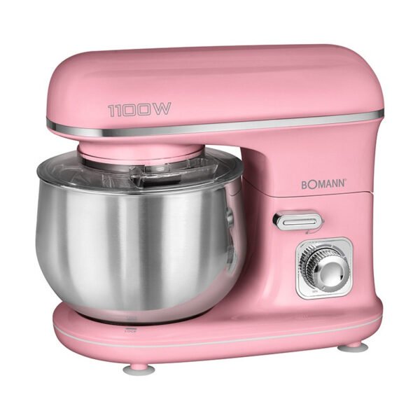 Pétrin multifonction 5L 1100W Bomann KM 6030 CB Rose