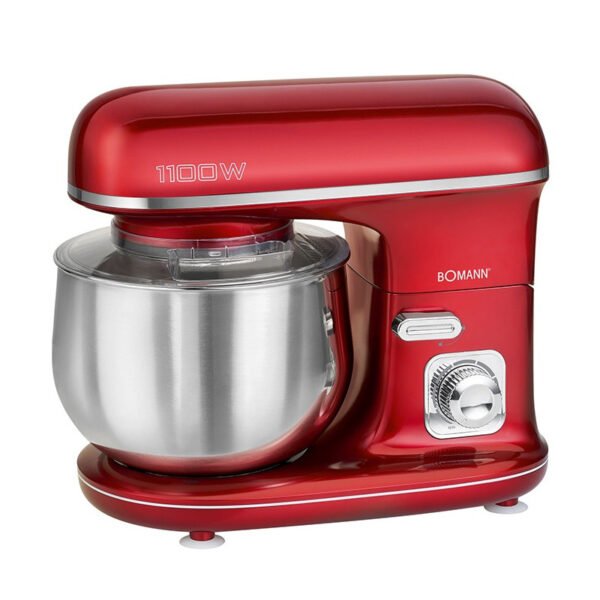 Pétrin multifonction 5L 1100W Bomann KM 6010 CB Rouge