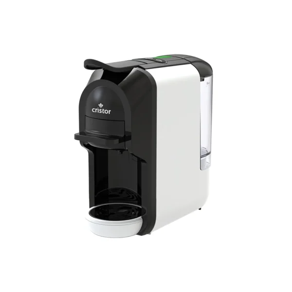 Machine à café 3en1 CRISTOR -19 Bars – 1450W – Blanc – CMC130B .