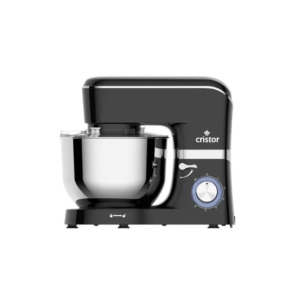 Pétrin CRISTOR Mono Fonction -6 L-1400 W- Noir_inox SM-UK20NS
