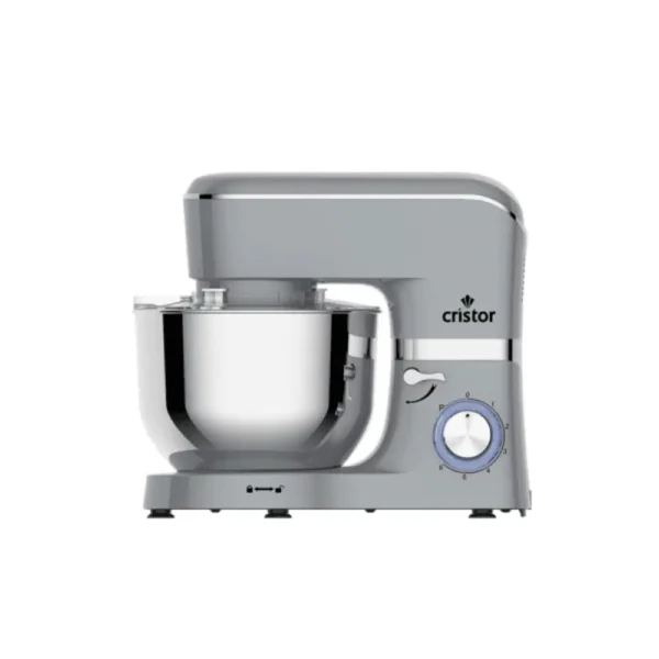 Pétrin CRISTOR Mono Fonction -6 L-1400 W- Gris_inox SM-UK20GS