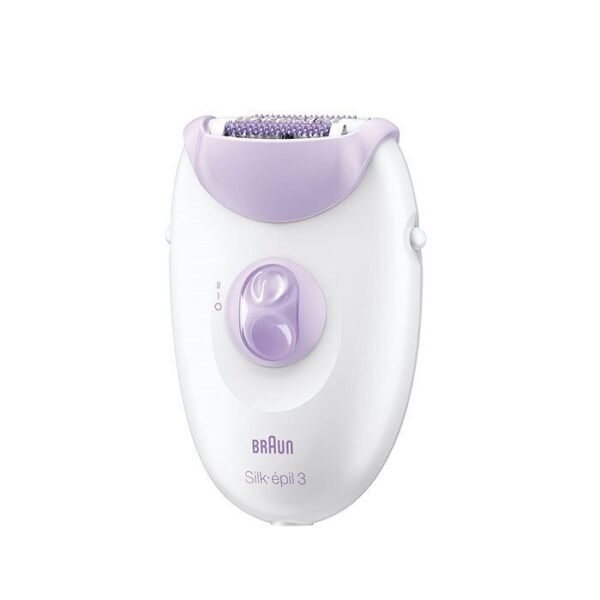 Epilateur BRAUN Silk.Epil 3 Blanc Violet avec fil