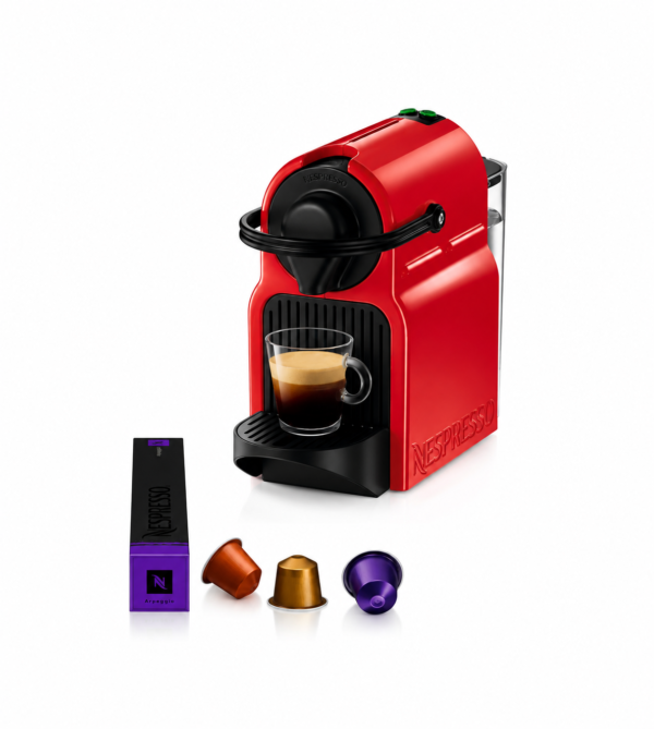Cafetière Nespresso Automatique 20 Bars Rouge